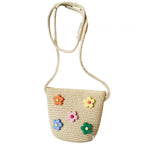 Sac en paille conçu pour fillette