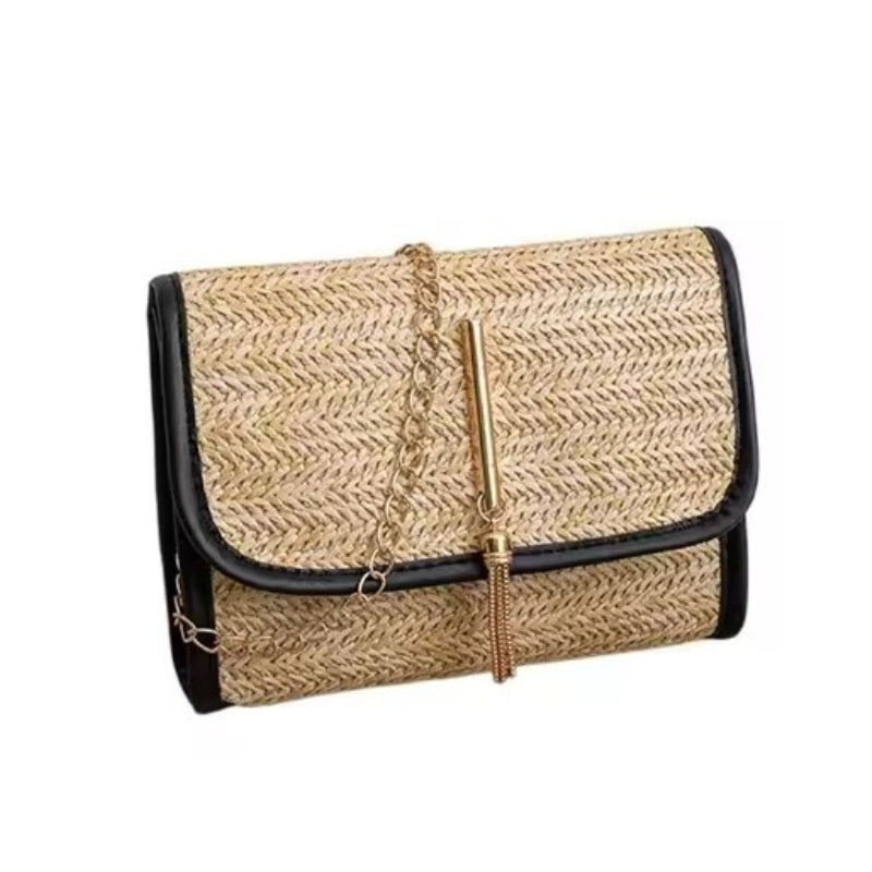 Sac en paille élégant et petit