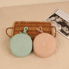 Sac en paille rond petit format
