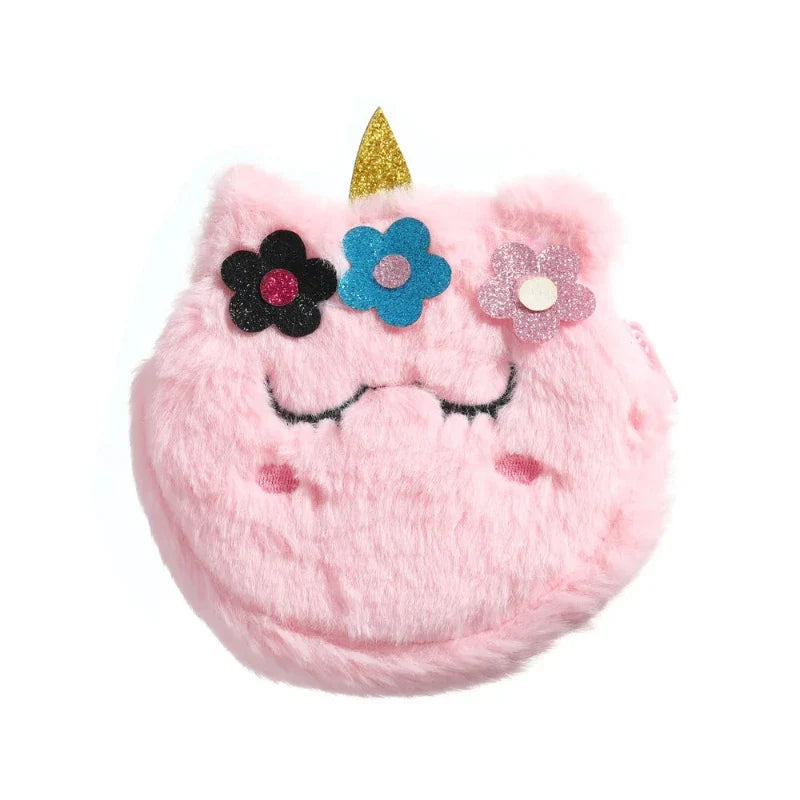 Sac en peluche douce pour petite fille