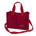 Sac en tissu côtelé façon velours