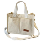 Sac en tissu velours côtelé