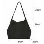 Sac en toile façon fourre-tout