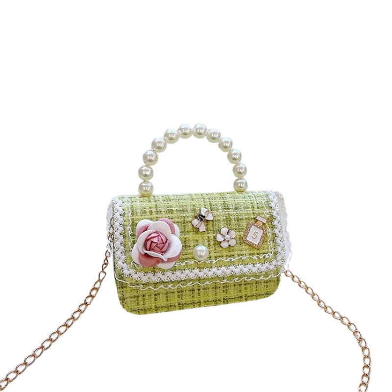 Sac enfant à main au style princesse pour fille