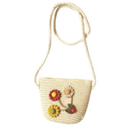 Sac enfant en paille pour fille