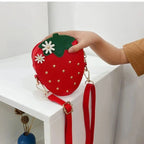 Sac enfant féminin façon fraise