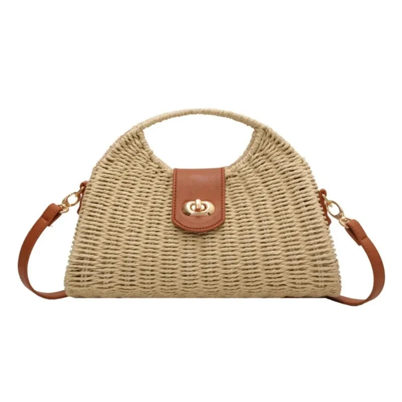Sac estival chic en paille
