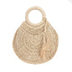 Bolso Redondo De Paja Para Verano