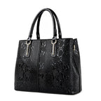 Sac façon alligator à porter à la main