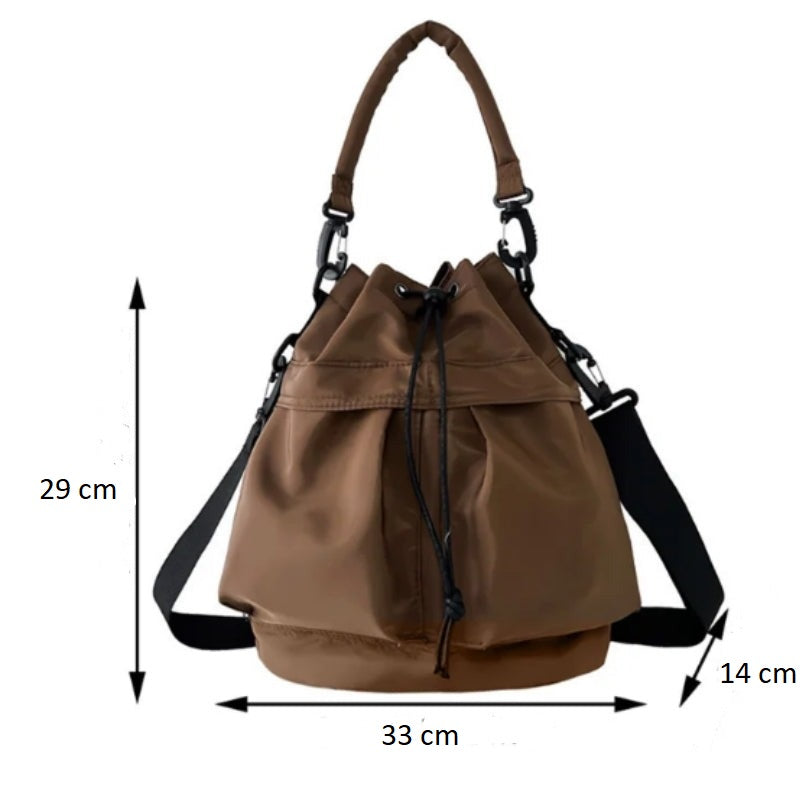 Sac façon bourse en nylon