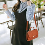 Sac façon cartable pour femme
