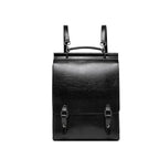 Sac féminin à dos, design cartable vintage