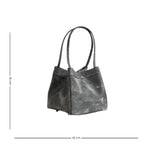 Sac féminin au format seau carré