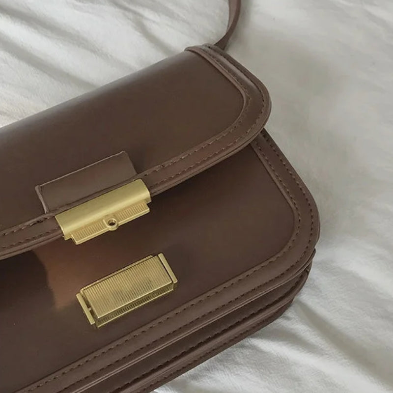 Sac féminin carré à porter en bandoulière