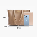 Sac féminin de cours en cuir