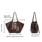 Sac féminin de cours grande capacité