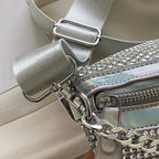 Sac féminin de taille orné de paillettes