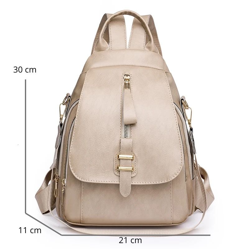 Sac féminin élégant et sobre à main et à dos