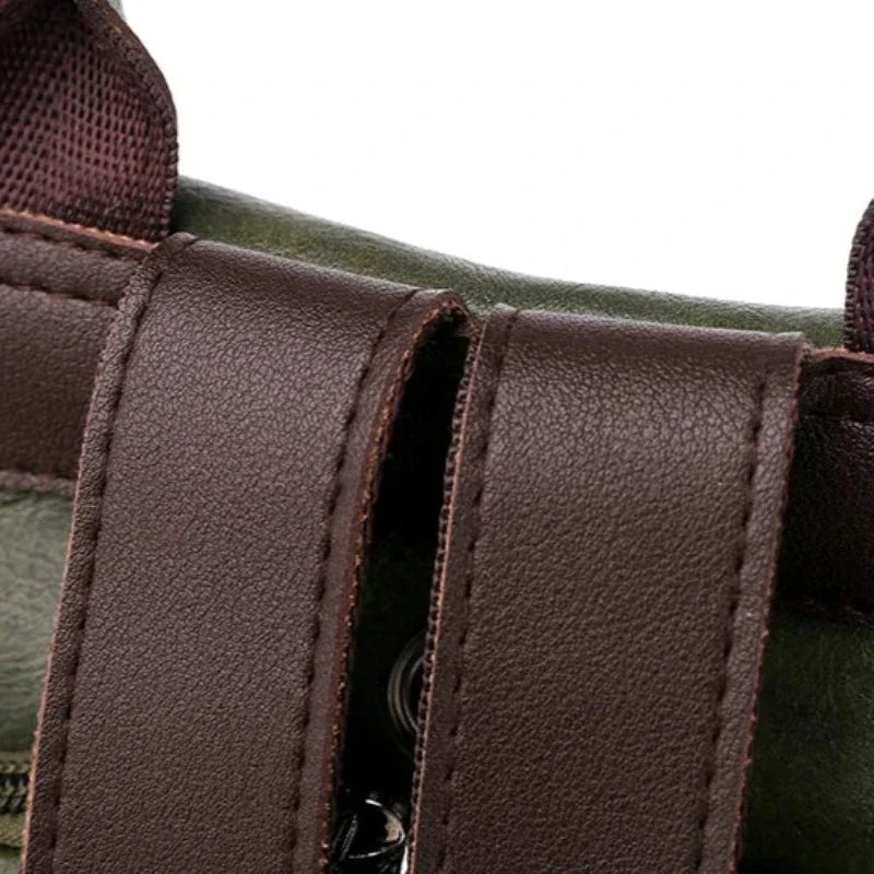 Sac féminin élégant kaki à porter main ou dos