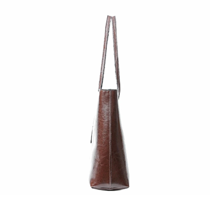 Sac féminin en cuir authentique à porter main