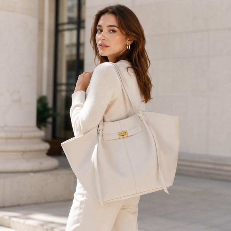 Sac féminin spacieux destiné aux cours