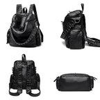 Sac féminin tendance en simili pour main et dos