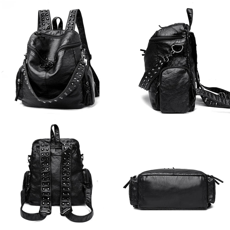 Sac féminin tendance en simili pour main et dos