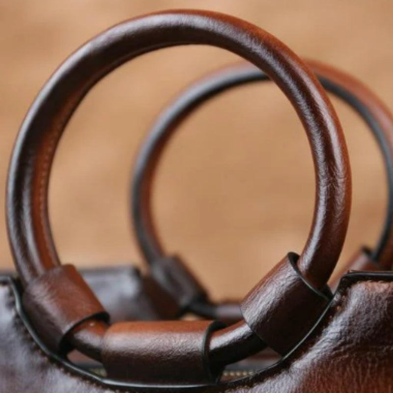 Sac féminin vintage en simili