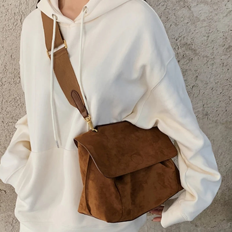 Sac femme à bandoulière et rabat