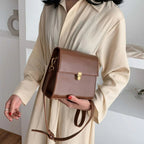 Sac femme à bandoulière style cartable
