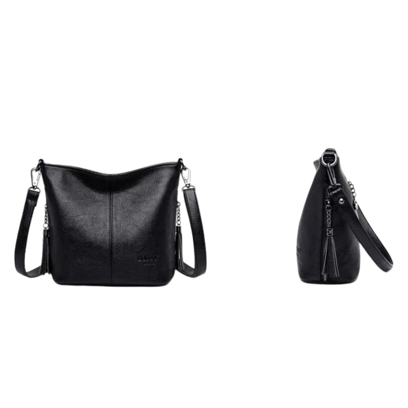 Sac femme à main porté sur l’épaule