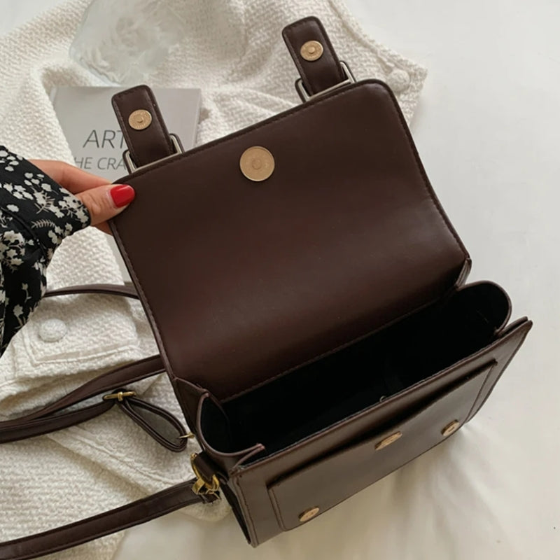 Sac femme à main style cartable