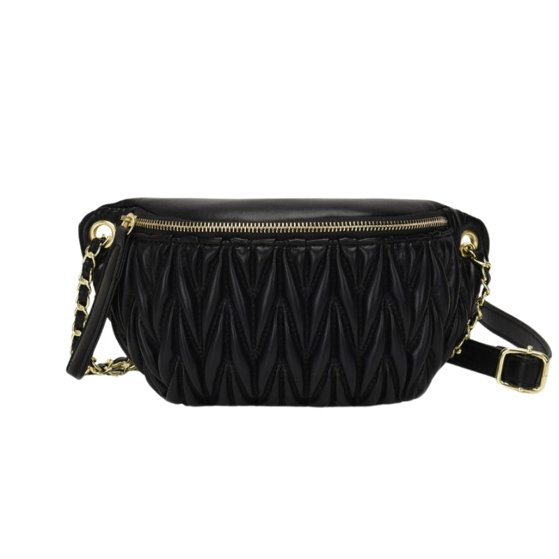 Sac femme au format banane avec bandoulière