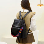 Sac femme design multipoches à main et à dos