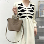 Sac femme élégant au format seau souple