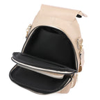 Sac femme élégant et sobre avec double porté main-dos