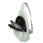 Sac femme en bandoulière façon poitrine