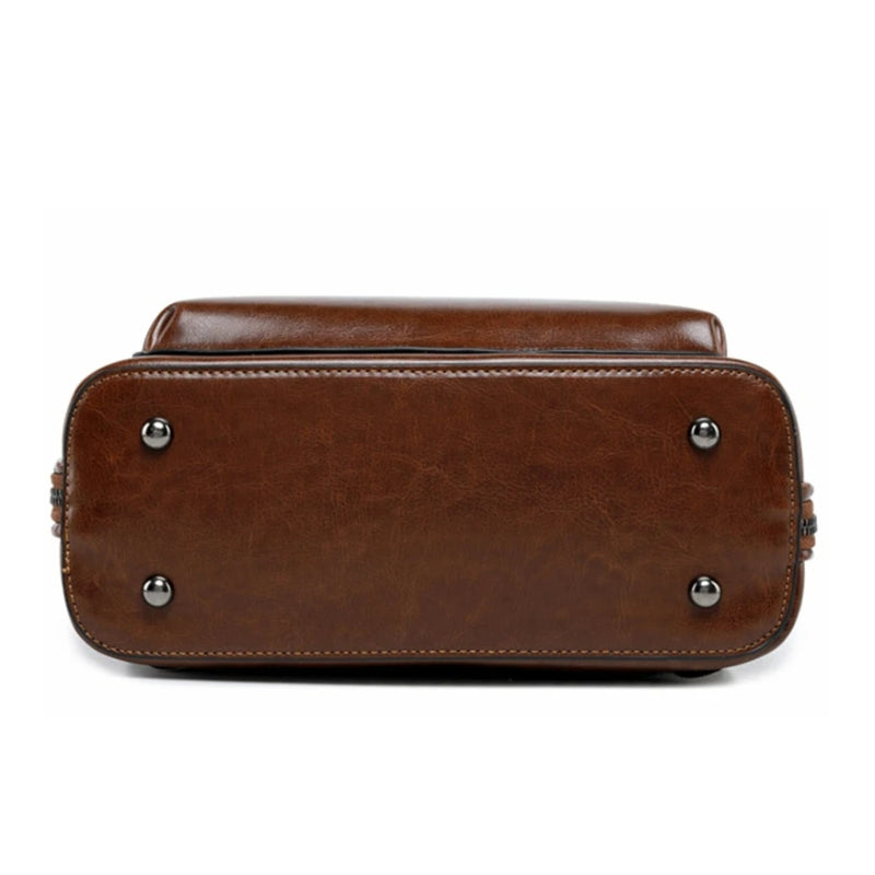 Sac femme en cuir convertible main et dos