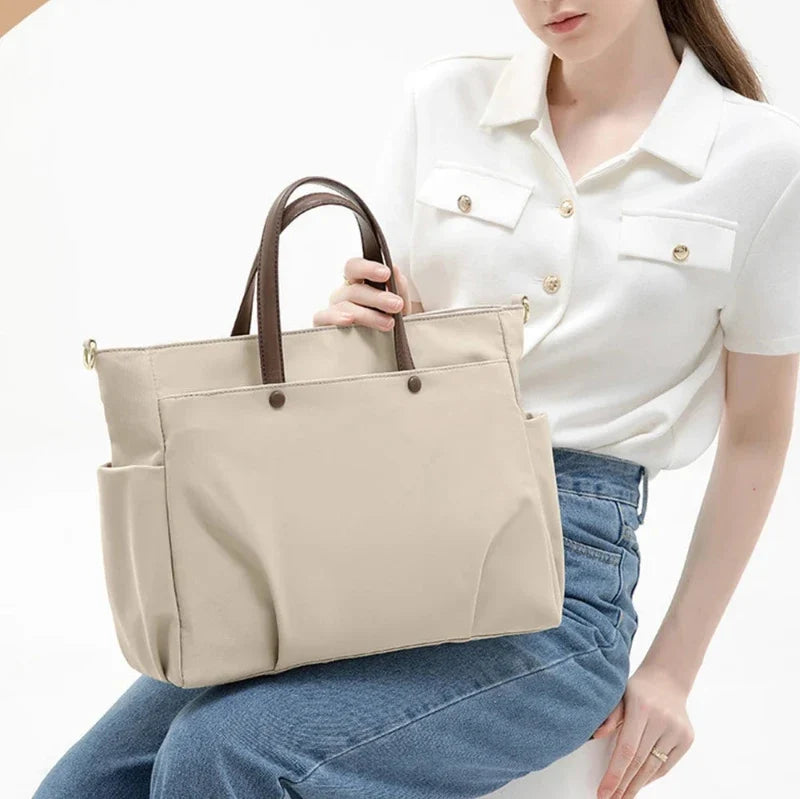 Sac femme en nylon fonctionnel pour ordinateur