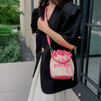 Sac femme en paille de style vintage