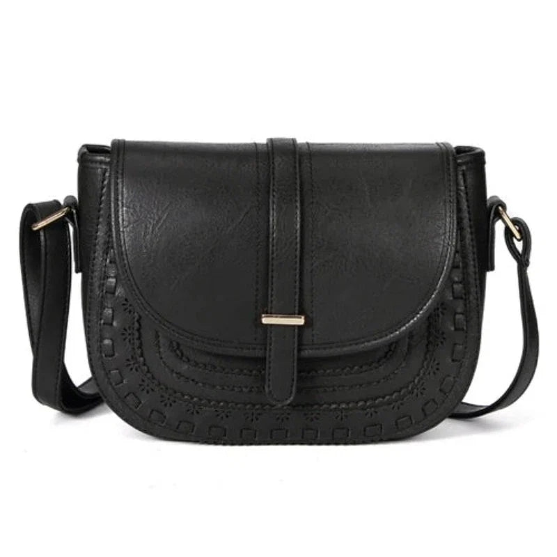 Sac femme façon besace à bandoulière