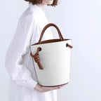 Sac femme luxueux et polyvalent au format seau