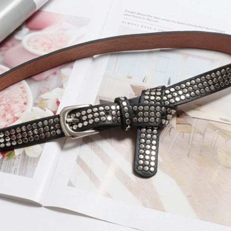 Sac femme noir façon ceinture