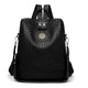Rucksack Handtasche Damen Elegant Und Stilvoll Schwarz