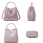 Sac femme porté main avec portefeuille assorti