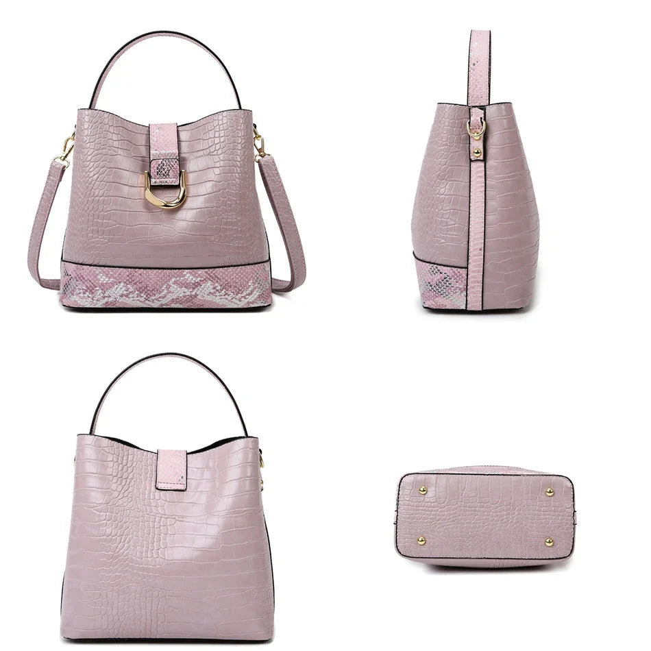 Sac femme porté main avec portefeuille assorti