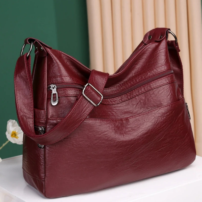 Sac femme rétro avec bandoulière