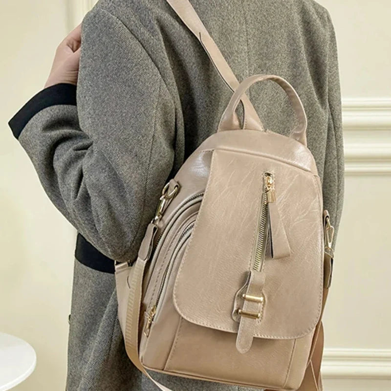 Sac femme sobre et élégant porté main ou dos