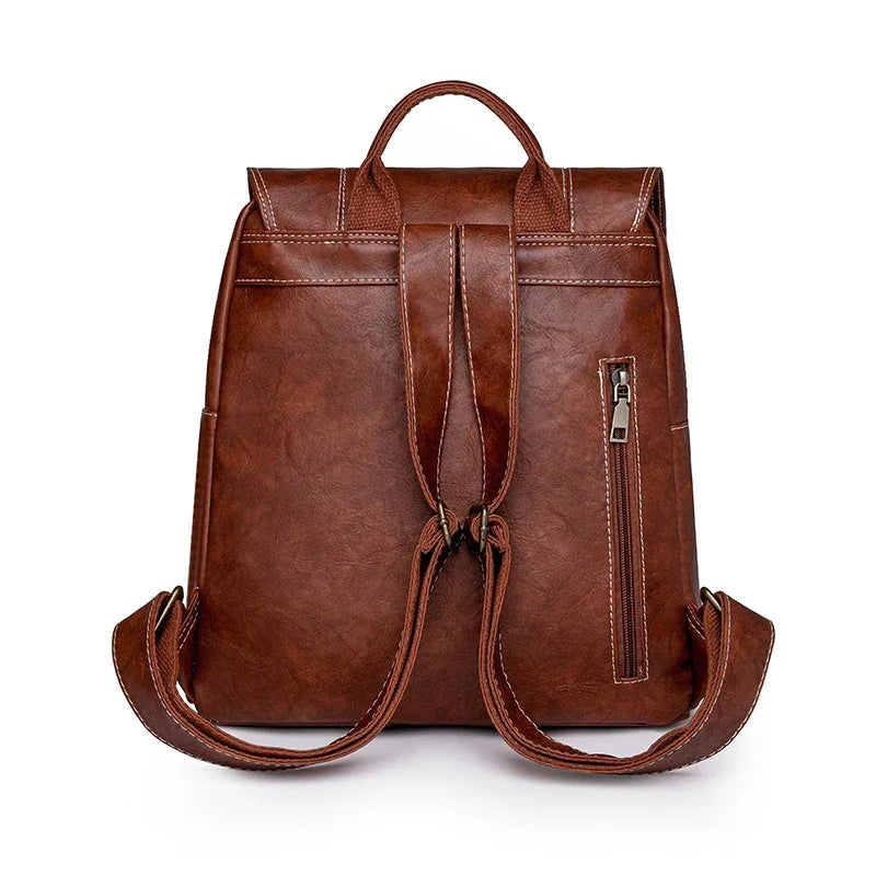 Sac femme style cartable chic et rétro