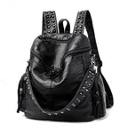 Sac femme tendance en simili à main et à dos